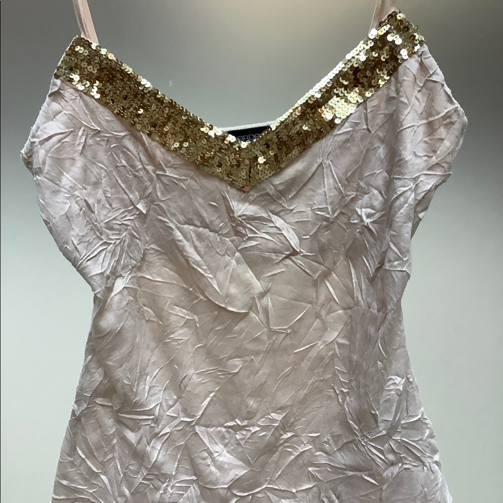 Arden B Sequin Camisole Tank Top - Picture 4 of 5